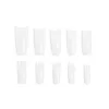 False Nails Nail Tips Fake Cover Tip Full French Manicure Press Extension Toenail Flat Acrylic Extra Square On