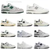 Baskets New BB550 B550 550 Chaussures de sport de plein air Hommes Femmes Blanc Vert Gris Crème Argent Noir Bleu Jaune UNC Marine Violet Ombre AURALEE