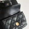 Дизайнер бренда 22 рюкзак сумки из телячья кожа роскошная мода на плечо кросс -боди женщины кошельки держатель карт кошелек Duma Mini Mini Dumbs New Style Plain Diamond