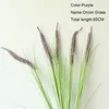 Decorative Flowers Single Branch Onion Grass PE Artificial Plants Valley Spike For Home Garden Christmas Decoration Wedding Wall Fake