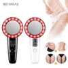 Face Care Devices 6 in 1 EMS Ultrasonic Cavitation Slimming Massager Infrared Physiotherapy AntiCellulite Massage Fat Burning Apparatus 230307