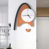 Orologi da parete cucina di lusso grande orologio elettronico silenzioso originale creativo nordico appeso reloj decorazione consacuto home t50gz