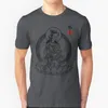 Męskie koszulki Buddha Flower Men T-shirt miękki wygodne topy Tshirt koszulka koszulka Buddyzm Zen azjatyckie buddhabubba obraz