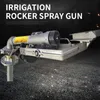 Profesjonalne pistolety natryskowe 65 Rolnictwo Rocker Pistolet 360 ° Automatyczne obracające się dyszy przemysłowe usuwanie pyłu przemysłowego