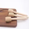 8CM/10CM/15CM Kitchen solid wood honey stick coffee milk tea jam red wine stirring stick wooden honey stick