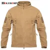 Herenjacks HOMBRE ROPA POLAR FLEECE Bomber Jacket Warm Men Kleding Zipper Stand Kraag Chaqueta de ls Hombres 19305