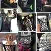 Car Organizer Netting Bags For Net Barrier Pet With Auto Safety Mesh Storage Bag Collecting Debris Bottles