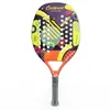 Tennis Rackets de alta qualidade RAQUETE RATAGEM DE FIBRA DE CARBONO TENIS RACET PADLE EVA BOLAS DE TREMNING SOFT DO TRANSOLHO 230307