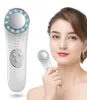 Masseur de visage 7 en 1 outils de soins de la peau dispositif de levage lumière rouge bleue serrer la Machine galvanique à haute fréquence 230307