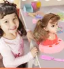 ビューティーファッションの子供の化粧玩具王女diyヘッドマネキンセットマルチスタイルのヘアスタイルドールガールヘアドレスドレスギフト女の子230307