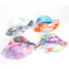 Cappelli a tesa larga Reversibili Double Sided Wear Tie Dye Cappelli a secchiello per donna Uomo Colorato Hip Hop Creativo Bob Caps Cappello da pescatore unisex Cofano R230308