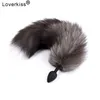 Anal Toys Silicone Plug Sexy Tail Butt Sex pour Adultes Érotique Animal Cosplay Accessoire Prostate Masseur 230307