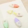 Highlighters Set of 6Pcs Pocket Highlighters Pocket Size Egglike Markers 6 Colors Marker Pens Premium Highlighters for Art Projects Dropship J230302