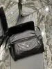 2023 Nowa torba na zakupy fanny torebka torebka crossbody jedno ramię w torbie łańcuchowej duża pojemność czarny klasyczny kolor 5 cech