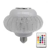 Wireless Music Bulb Dimmable With Remote Control Long Working Range Lamp For Party