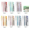 Avantajcılar Hediye Retro Morandi Ofis Okulu Özel Notlar Öğrenciler Kırtasiye Jel Kalem Seti Karışık Renkli Yükseke İşaretçisi Kalemler J230302