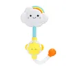 Jouets de bain Baby Shower Cloud Rainbow Chambre électrique pour ChildrenGame Kids 230307