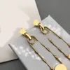 Designer oors voor vrouwen gouden papieren clip hangende oorbellen mode mannen bengelen oorrang luxe hoepels sieraden v studs 925 zilver