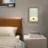 Lampada da parete per interni moderni con ricarica USB, decorazione per la lettura della camera da letto, illuminazione per testiera, luce a LED