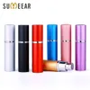 50 PCS/Lot Perfume Bottle 10ml Metal Shell Perfume Bott Bott Bottle Fottles Freft Pray Profume Bottles Atomizer قابل لإعادة تعبئة