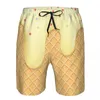 Mäns shorts herrar simning badkläder som flyter isfärg män stammar baddräkt man strand bär korta byxor bermuda boardshorts