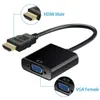 Micro HDMI-VGA Mini HDMI-VGA Dönüştürücü DVD set üstü kutu