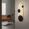 Appliques murales modernes LED blanc/or avec lumière noire éclairage intérieur pour Hall chambre lampe de chevet salon décoration