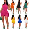 Summer Designer Womens Clothing Tracks Duits Two Piece Set Sexig Tassel Spets ärmlösa Shorts Jumpsuits Outfits