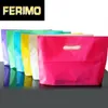 Gift Wrap Blank Plastic Shopping Bags For Boutique Packaging 50Pcs Custom Logo Clothes/Gifts/Cosmetics Box1