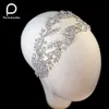 شعر الزفاف مجوهرات Parmalanbe أزياء CZ Crown Tiaras Crystal رئيس الرأس الأنيقة الالتزامات برموز بروشيس تيجان الزفاف 230307