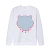 Heren Kenzo Hoodies Designer Kenzo Pullover Tops Tijgerkop Sweatshirt Kenz Borduren Ronde Hals Trui Sportkleding Koppels Hoodie met lange mouwen Kenzo T-shirt 9089