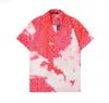 Mens Flower Tiger Print Shirts Men Designer Shirts Summer Shoort Sleeve Casual Shirts Loose Polos Beach Style Breattable Tshirts Tees Clothing