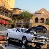 Diecast Model 1 32 Dodge Charger Alloy Musle Car Model Diecast Toy Metal Vehicles Sports Car Model Simulation Sound Light Childrens Toy Gift 230308