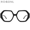 Zonnebrillen frames Optische groothandel voor vrouwenglazen geometrie Bulk Italië Acetaat Liepgril Myopia Recept Brand Eyewear Vrouw 230307