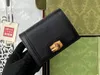 5a Wallets G658244 11cm 2G Diana Jumbo Card Case Wallet Echte lederen canvas korting designer portemonnees voor vrouwen met doos Fendave