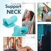 Otros artículos de masaje Cuello Masaje Almohada Cuello Hombro Dispositivo de tracción quiropráctica cervical Relajante para aliviar el dolor Cuerpo Cuello Masajeador Camilla 230308