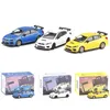 Diecast Model 1/64 Collection Edition Impreza WRX STI Alloy Car Model Diecast Metal Toy Car Model Simulation with Retail Box Decoration 230308