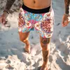 Men's Shorts European and American summer casual men's shorts Hawaii beach fashion personality thin quickdrying swimming trunks 230307