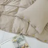 Conjuntos de roupas de cama Conjuntos de cama de estilo europeu e americano 2/3 PCs Queen King King único Tamanho duplo Tamanho Pouco de Duvet Passagem 230308