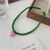 Studoor oorbellen roze liefde trend zomer sprookje super bos temperament high-end feest vrouwen meisje geschenken