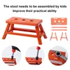 Tools Workshop Children s Toolbox Engineer Simulation Repair Pretend Toy Electric Drill Screwdriver Tool Kit Play Box Set for Kids 230307