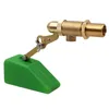 Small Animal Supplies 12 Inch Brass with Plastic Float Water Adjustable Arm Automatic Fill Ball for Tank 230307