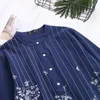 Bluzki damskie Kimono Cardigan Women Hafted Shirt Japońskie stroje uliczne Chińskie damki Top Summer Tops na 2023 FF1850