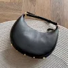 Lyxbrev veckor hobo halv månväskor herr designer stil dragkedja rese avskräcka tote cleo hand väska kvinnor äkta läder fendace axel crossbody clutch väskor