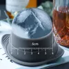 Glassverktyg 6 cm Big Size Ball Ice Molds Sphere Round Ice Cube Makers Home and Bar Party Kitchen Whisky Cocktail Diy Ice Cream Form Z0308