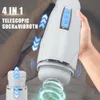 Masturbators Automatic Masturbator for Man Telescopic Blowjob Pussy Vagina Sucking Vibrator Machine Male Masturbation Sex Toys Men Adult 230307