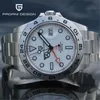 Armbanduhren PAGANI Design Herren Automatische mechanische Uhren GMT 42mm Saphir Edelstahl Wasserdicht Reloj Hombre 230307