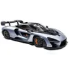 Diecast Model 1/32 Diecast Alloy McLaren Senna Sports Car Model Toy Simulation Vehicles With Sound Light Pull Back Supercar Toys For Children 230308