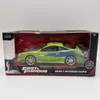 Diecast Model 1 24 Diecast Car Model Toy Brian's Eclipse Miniature Vehicle Replica Collector Edition 230308