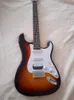 Guitare électrique 6 cordes customiser sunburst